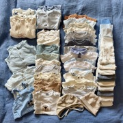 Paczka ubranek niemowlęcych rozmiar 74 wiosna-lato