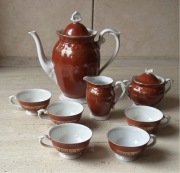 Serwis kawowy Chodzież z lat PRL-u