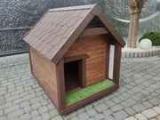 PREMIUM NOWA BUDA DLA PSA XXL Z TARASEM ZŁOTY DĄB