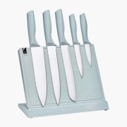 Noże 5szt + deska magnetyczna + ostrzałka na PREZENT