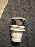 Korek Czarny mat klik klak do umywalki 