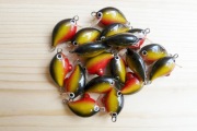 Wobler tonący hand made 3 cm 2,2g rękodzieło.