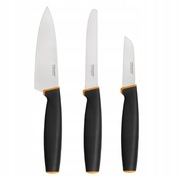 FISKARS Zestaw 3 noży kuchennych do skrobania obierania 