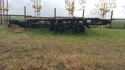Przyczepa samochodowa typu platforma 380cm x 240cm + 170cm dyszel