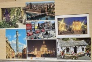17 pocztówek z Wielkiej Brytanii 
