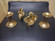 4 mosiezne swieczniki