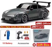 Samochód do Driftu 1:24 Porsche 911 na sterowanie zmieniane koła prezent 