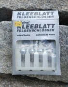 Śruby zabezpieczające felgi KLEEBLATT + klucz