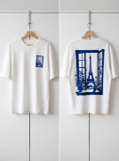 Koszulka męska wzór Wieża Eiffla