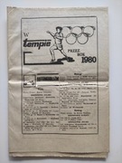 Skarb kibica W tempie przez rok 1980 PRL 
