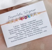 Bransoletka z kamieni naturalnych talizman