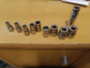 Bahco Belzer zestaw nasadek 1/4" sześciokąt 