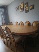 stół drewniany 10 osób
