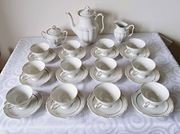 Serwis pozłacany do kawy,herbaty, syg."Wałbrzych" 12 osobowy