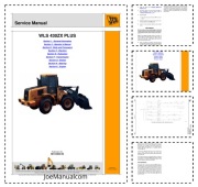 JCB WLS 430ZS Plus Wheel Loader Service Manual Instrukcja serwisowa 