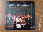 LASER DISC//CHRISTMAS IN VIENNA P.DOMINGO D.ROSS J.CARRERAS