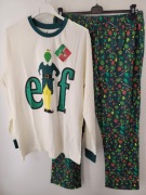 Piżama Difuzed Elf L 2XL świąteczna