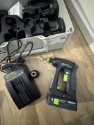 Wiertarko - wkrętarka Festool C18 plus zestaw 4.0ah Na gwarancji