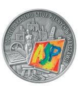 Srebrna Moneta 10 zł, 100-lecie ASP w Warszawie