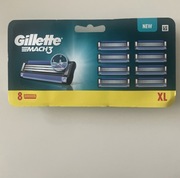 Ostrza Gillette Mach 3 8 sztuk ORYGINAŁ wkłady do maszynki 