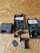 SZLIFIERKA KĄTOWA AKUMULATOROWA PRECYZYJNA 2 BATERIE 75MM 76MM TARCZE