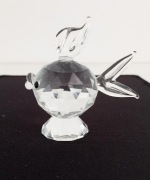 Kryształowa figurka rybka