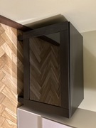 Ikea Besta czarnybrąz