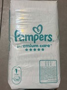 Pampers premium care 1; 2-5kg, 52 szt.