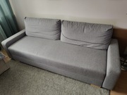Sofa kanapa szara rozkładana Gralviken IKEA funkcja spania