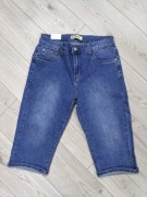 Spodenki Jeansy Damskie Niebieskie Miss Fanny (rozm. 38-48)
