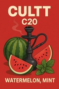 Melasa CulTt C20 Fajka Wodna Shisha Szisha