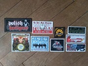 Naklejki zestaw naklejek wlepek vlepek patriotycznych kibicowskich