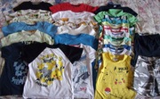 Paczka zestaw ciuszki ubranka chłopiec 134 wiosna/ lato