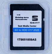 Aktualizacja map Seat RNS510 EU West lub EU East