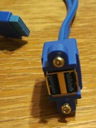 Gniazdo USB 3.0 podwójne 