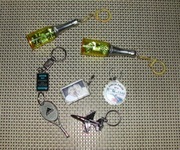 Breloczki kolekcjonerskie.  7 szt.