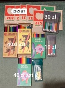 Kredki z misiem prl, mazaki 