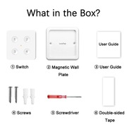 Tuya zigbee pilot przełącznik przycisk scen 4 kanały 12 akcji