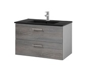 Szafka łazienkowa z umywalką ceramiczną i korkiem KLIK KLAK 80x45 NOWA