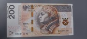 Banknot 200 seria B