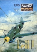 Samolot myśliwski ME 109 E