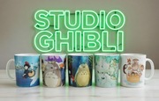 Zestaw prezentowy Studio Ghibli 5 kubkow Totoro Mononoke Kiki manga anime