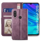 Skórzane etui z klapką do Huawei P Smart 2019