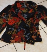 Bluzka vintage kwiaty 