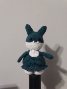 Munchlax pokemon figurka amigurumi rękodzieło 