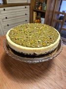 Sernik inspirowany czekoladą dubajską