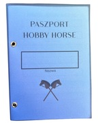 Paszport Hobby Horse z brokatową okładką