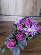 Stroik kompozycja wiązanka nagrobna, cmenatrz