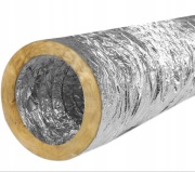 Przewód izolowany wentylacyjny elastyczny rura spiro TERMOFLEX SONO 125 10m