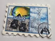 WIELKI Magnes na lodówkę drewniany MDF Szczyrk Małopolska Góry Tatry (17) 